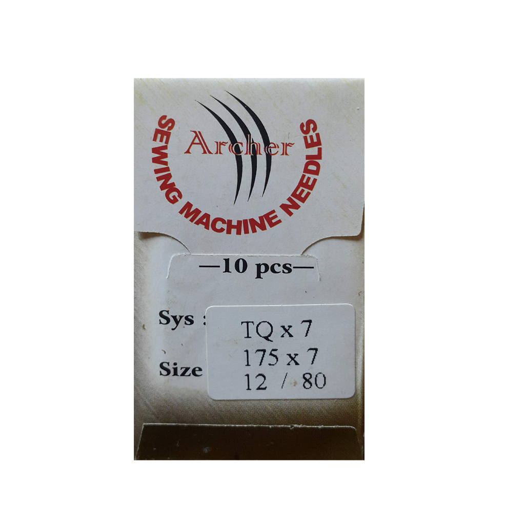 Archer TQX7 Düğme Makine İğnesi Uzun 12 Numara