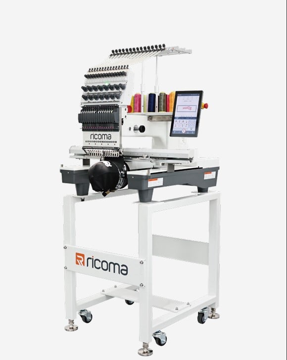 NAKIŞ Ricoma PM1501-10S Tek Kafa 15 İğne Nakış Makinesi 40X 60 İŞLEME ALANI