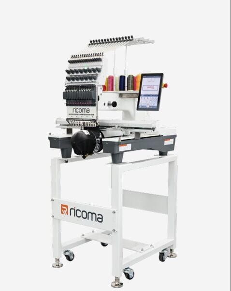 NAKIŞ Ricoma PM1501-10S Tek Kafa 15 İğne Nakış Makinesi 40X 60 İŞLEME ALANI