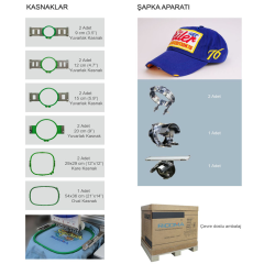 NAKIŞ Ricoma PV-1501-7S Tek Kafa 15 İğne Nakış Makinesi