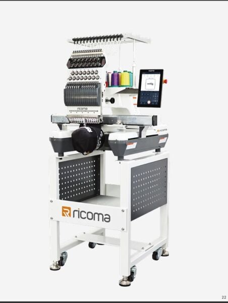 RİCOMA SDP-1501-10S TEK  KAFA 15 İĞNE NAKIŞ  MAKİNESİ 1500 DEVİR