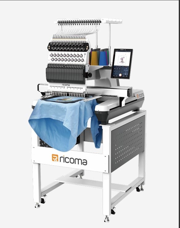 RİCOMA SDP-1501-10S TEK  KAFA 15 İĞNE NAKIŞ  MAKİNESİ 1500 DEVİR