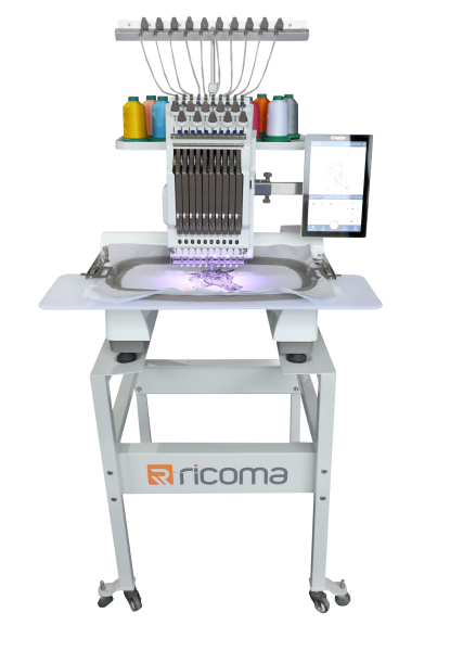 NAKIŞ RİCOMA EM-1010 Tek Kafa 10 İğne Nakış Makinesi
