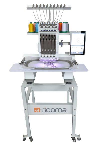 NAKIŞ RİCOMA EM-1010 Tek Kafa 10 İğne Nakış Makinesi