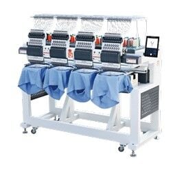 RİCOMA MT-1504 4 Kafa 15 İğne Nakış Makinesi 29Cm X 29Cm İşleme Alanı)