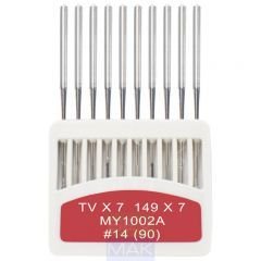 Orange TQx7 Uzun Düğme Makina İğnesi 10'lu Ambalaj