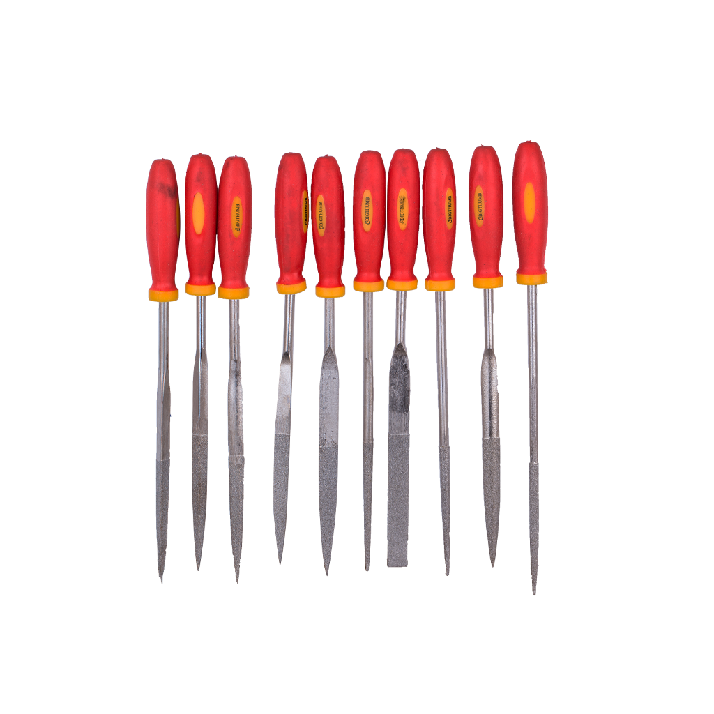 Elmas Eğe Seti Saplı 140mm