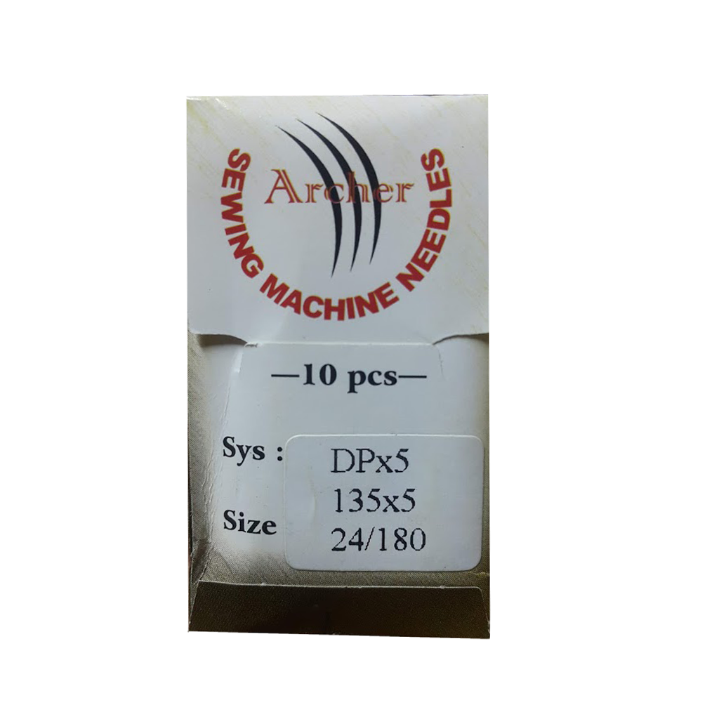 Archer DPx5 Düz Makina İğnesi Kalın Dip 24 Numara