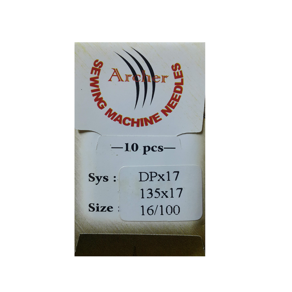 Archer DPX17 Punteriz ve Deri Makine İğnesi 16 Numara