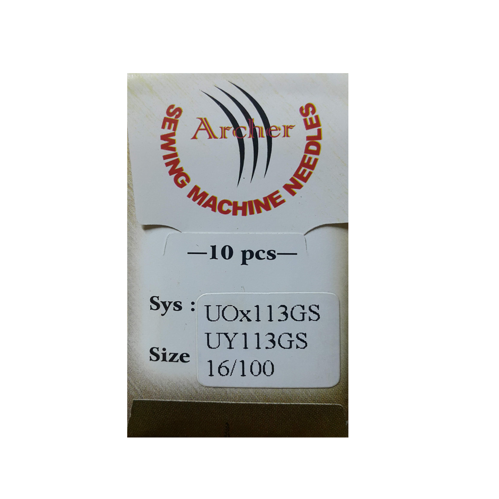 Archer UOX113 Lastik Dikiş Makine İğnesi 16 Numara