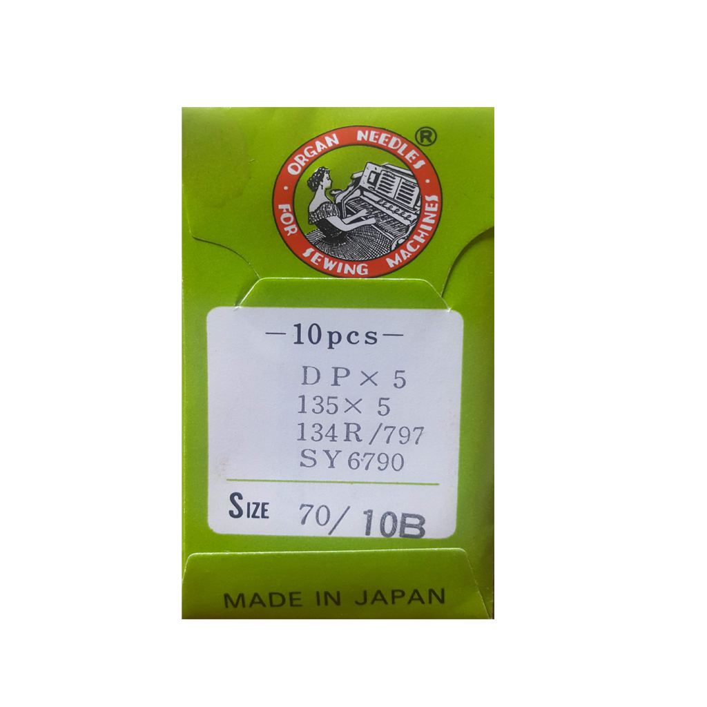 Organ DPx5 Düz Makina İğnesi Kalın Dip 10 Numara